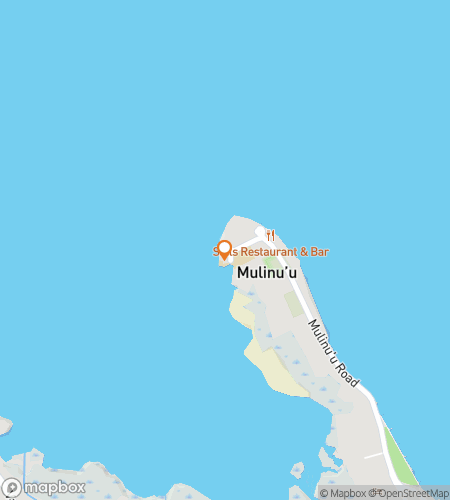 Map of scavenger hunt walking tour for Happy Apia After: The Tropical Hunt