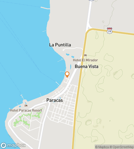 Map of scavenger hunt walking tour for Discovering Paracas: Peru’s Coastal Wonder