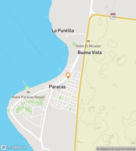 Map of scavenger hunt walking tour for Discovering Paracas: Peru’s Coastal Wonder