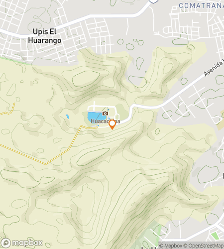 Map of scavenger hunt walking tour for The Enchanted Oasis: Mysteries of Huacachina