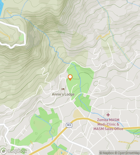 Map of scavenger hunt walking tour for Zomba and Circumstance: A Hunt Above the Clouds