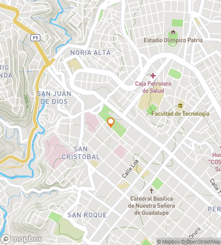 Map of scavenger hunt walking tour for Sunlight on Stone: The Sucre Journey