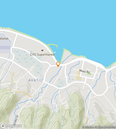 Map of scavenger hunt walking tour for Avarua Scavenger Hunt