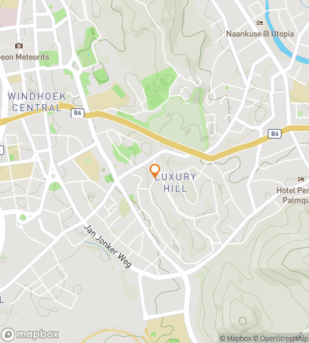 Map of scavenger hunt walking tour for Christuskirche Clue Cruise