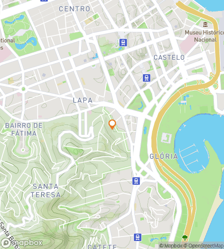 Hartă tur pietonal cu vânătoare de comori pentru Carioca Carnival Quest