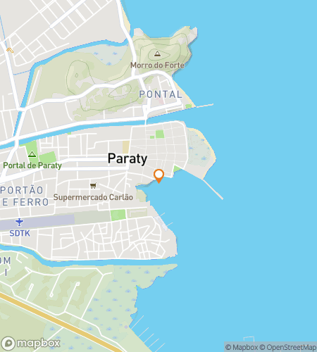 แผนที่ทัวร์เดินล่าสมบัติสำหรับ Paraty: ที่ซึ่งกาลเวลาเดินบนทางหินกรวด