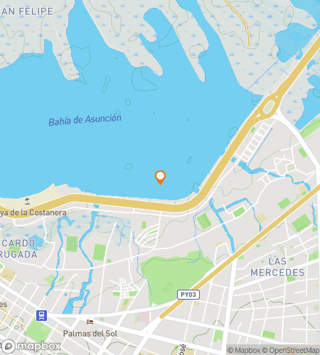 Map of scavenger hunt walking tour for Panteón de los Héroes Quest