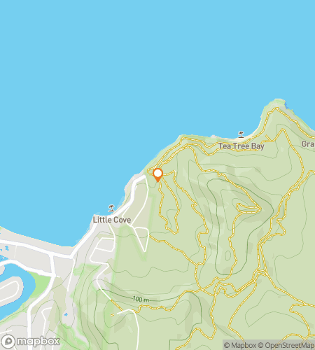 Map of scavenger hunt walking tour for Noosa Look Back: The Coastal Noosa Heads Hunt