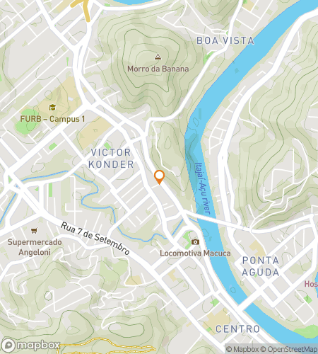 Map of scavenger hunt walking tour for Ale’s Well That Ends Well: The Blumenau Brew Hunt