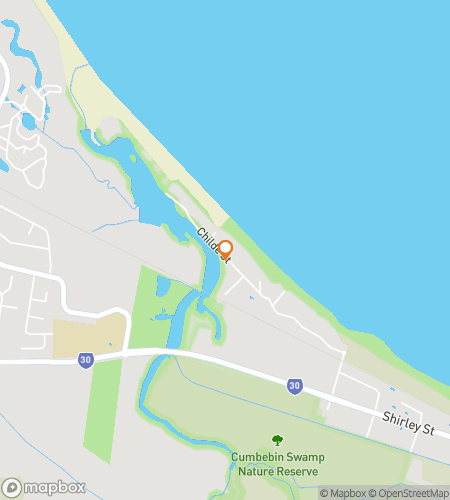 Map of scavenger hunt walking tour for Byron Bay Coastal Cool & Hinterland Hints