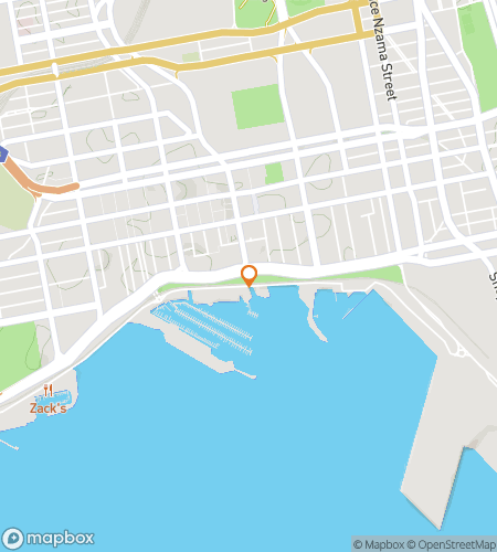 Map of scavenger hunt walking tour for Wonder City Durban