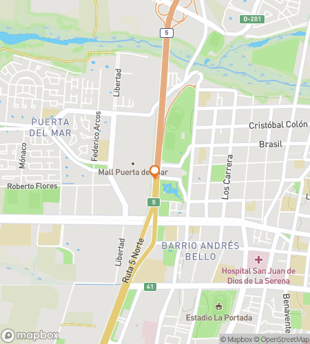 Map of scavenger hunt walking tour for Chile Out: The La Serena Adventure