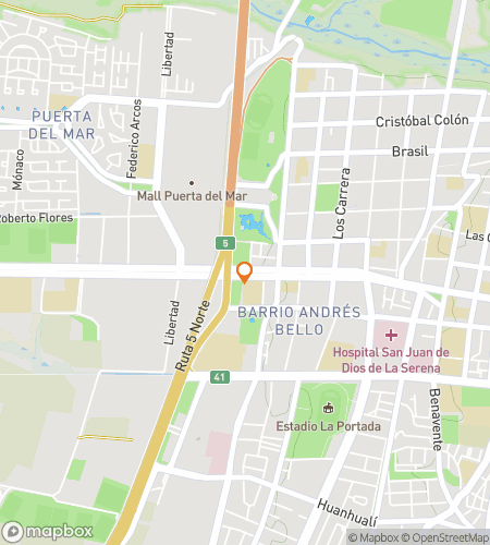 Map of scavenger hunt walking tour for Chile Out: The La Serena Adventure