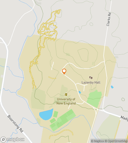 New England Üniversitesi Avı için hazine avı yürüyüş turu haritası