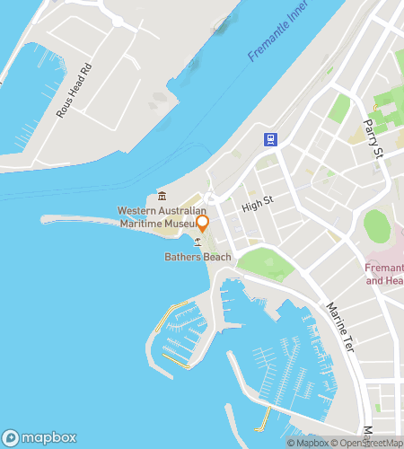 Hartă tură de vânătoare de comori pe jos pentru Secrete de sub piatră: O vânătoare în Fremantle