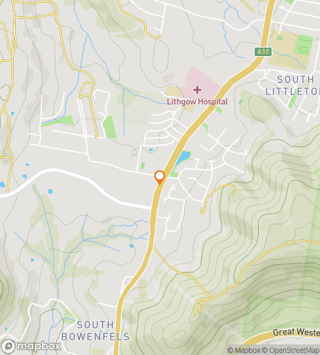 Map of scavenger hunt walking tour for Echoes of the Blue Mountains: A Bowenfels Adventure