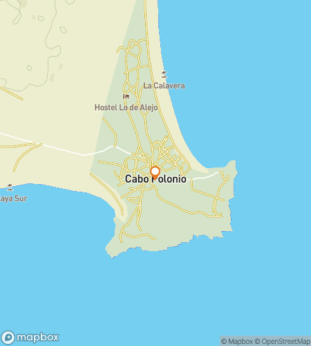 Map of scavenger hunt walking tour for Cabo Polonio: Uruguay’s Off-Grid Paradise
