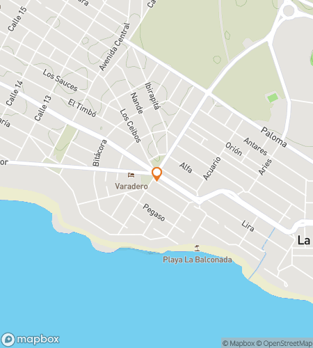 Map of scavenger hunt walking tour for La Paloma: Where the Sea Breathes Softly