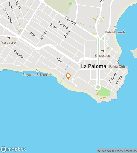 Mapa dobrodružství s prohlídkou La Paloma: Kde moře jemně dýchá