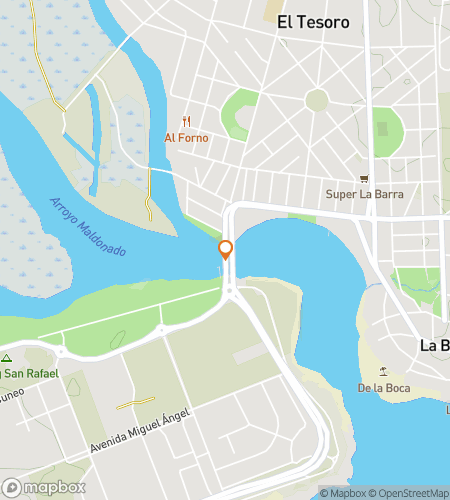 Maldonado için hazine avı yürüyüş turu haritası: Denizin Gökle Buluştuğu Yer