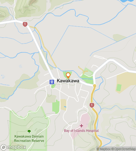 Carte du circuit de randonn&eacute;e de la chasse au tr&eacute;sor pour Kawakawa&comma; Nouvelle-Z&eacute;lande &colon; Creative Corners and Local Legends Hunt