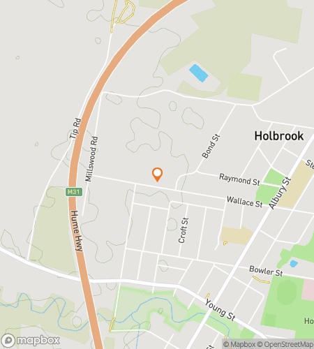 Kaart van de speurtocht wandeltocht voor Rails, Sails & Country Tales van Holbrook