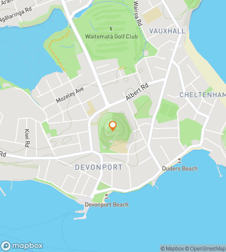 Map of scavenger hunt walking tour for The Cursed Clues of Devonport