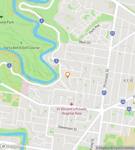 Map of scavenger hunt walking tour for City Meets Nature: The Kew Hunt