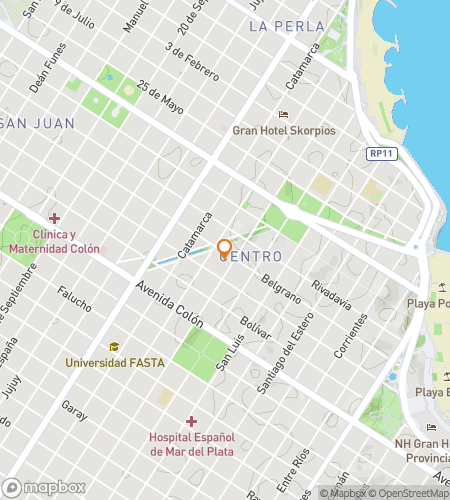 Map of scavenger hunt walking tour for Coastal Clue Chase