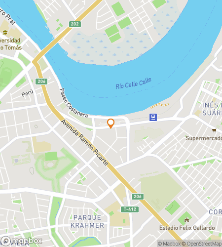 Mapa pěší prohlídky pro Val-de-Victory: The Riverside Valdivia Quest