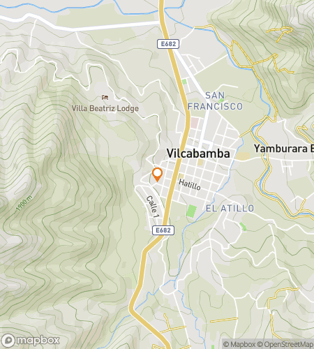Map of scavenger hunt walking tour for Vilcabamba: Where Time Flows Gently