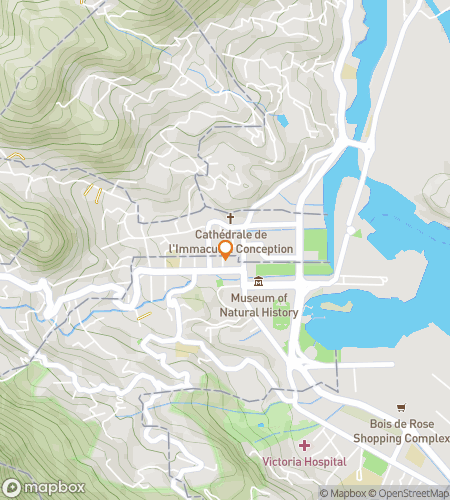 Mapa pěší prohlídky scavenger hunt pro Quay to the City Quest
