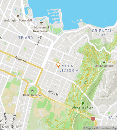 फेलोशिप ऑफ द हंट: वेलिंगटन संस्करण के लिए खजाने की खोज चलने वाले दौरे का नक्शा