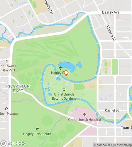 Happy-Go-Hagley: The Fun Park Pursuit -aarteenetsintäkävelykierroksen kartta