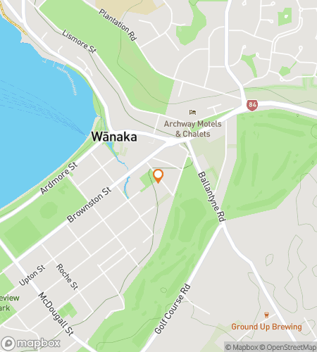 Map of scavenger hunt walking tour for Reflections of the South: Discovering Wānaka