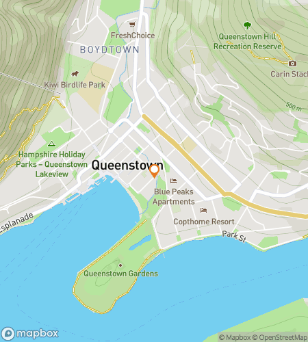 Map of scavenger hunt walking tour for Take The Leap