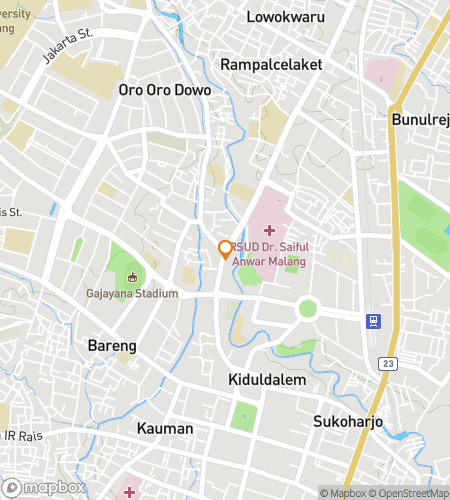 Map of scavenger hunt walking tour for Whispers of Java: Discovering Blimbing