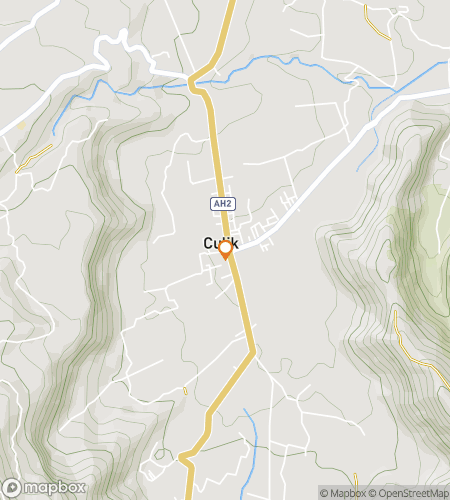 Map of scavenger hunt walking tour for Bali High: The Abang Quest for Hidden Wonders