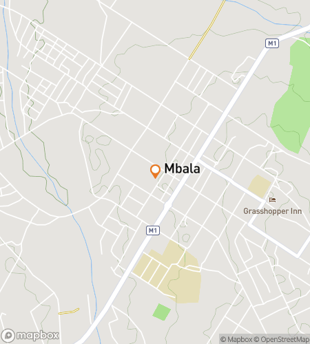 Map of scavenger hunt walking tour for Catch ’Em Mbala! A Hunt with Heart