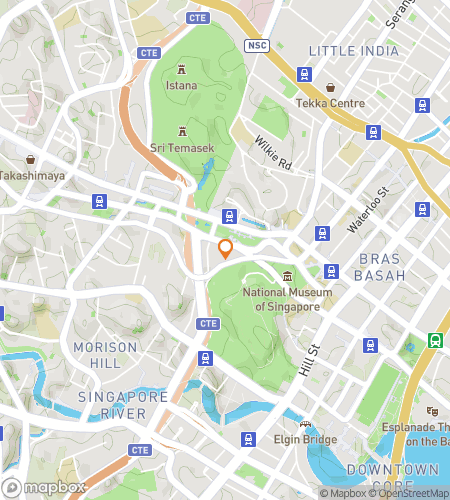 Map of scavenger hunt walking tour for Outram Singapore scavenger hunt