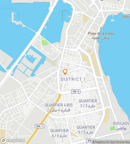 Map of scavenger hunt walking tour for Djibouti Unveiled: Between Desert and Depth