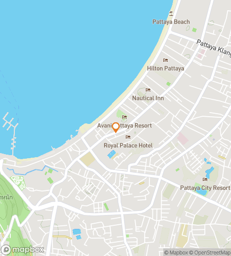 Map of scavenger hunt walking tour for Puzzling Pattaya: The Hidden Hunt