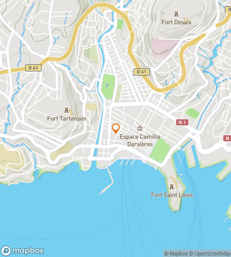 포트 드 프랑스의 목소리 스캐빈저 헌트 워킹 투어 지도