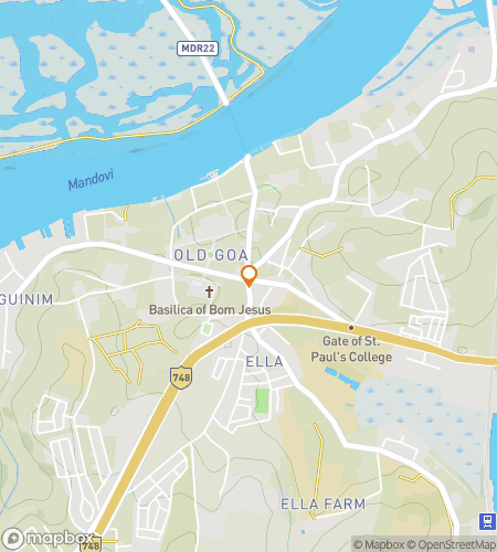 Map of scavenger hunt walking tour for Viceroy’s Arch Adventure
