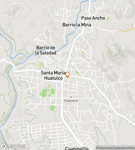 Map of scavenger hunt walking tour for Huatulco: Mexico’s Coastal Secret