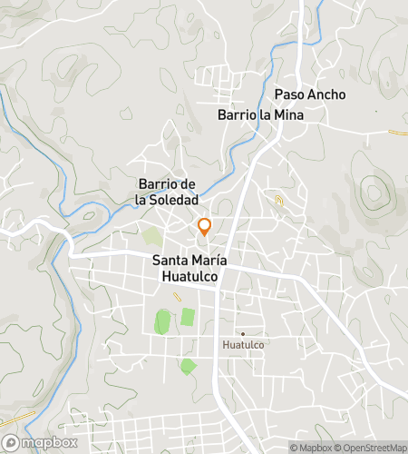 Karta över skattjaktens stadsvandring för "Dolda Hörn av Huatulco: En Santa Maria-jakt".