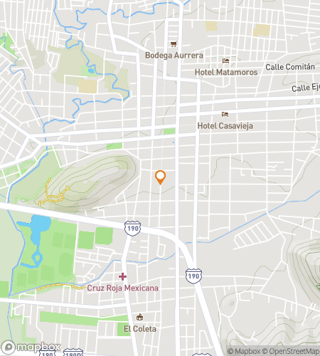 Map of scavenger hunt walking tour for San Crist&oacute;bal&colon; Colors&comma; Crafts & Train Trails