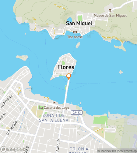 Χάρτης περιήγησης με τα πόδια για το κυνήγι θησαυρού "Από Λίμνες σε Χαμένες Πόλεις: Μυστικά της Φλόρες"