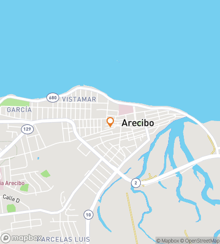 Map of scavenger hunt walking tour for Mural-y the Best Hunt in Arecibo!