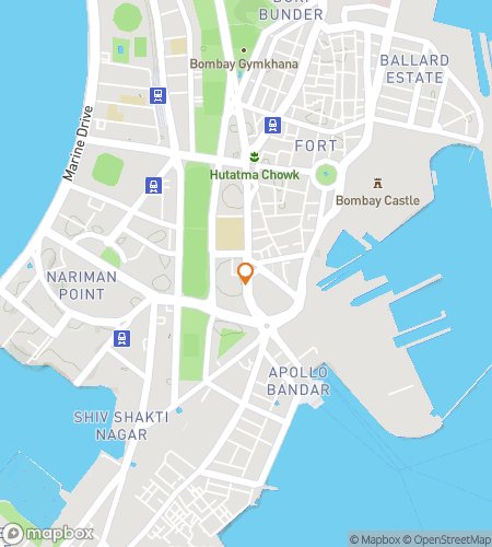 Map of scavenger hunt walking tour for Where the City Never Sleeps: Mumbai